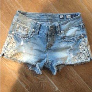 Miss Me Jean Shorts Size 26